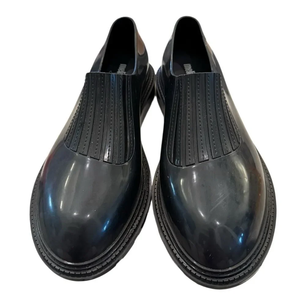 Melissa Preppy Black Slip-On Scented Slip-on Loafers 9